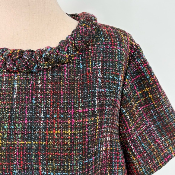 Tuckernuck Cameron Eubanks Wimberly Jackie Dress Colorful Tweed Dress XL - Picture 4 of 12